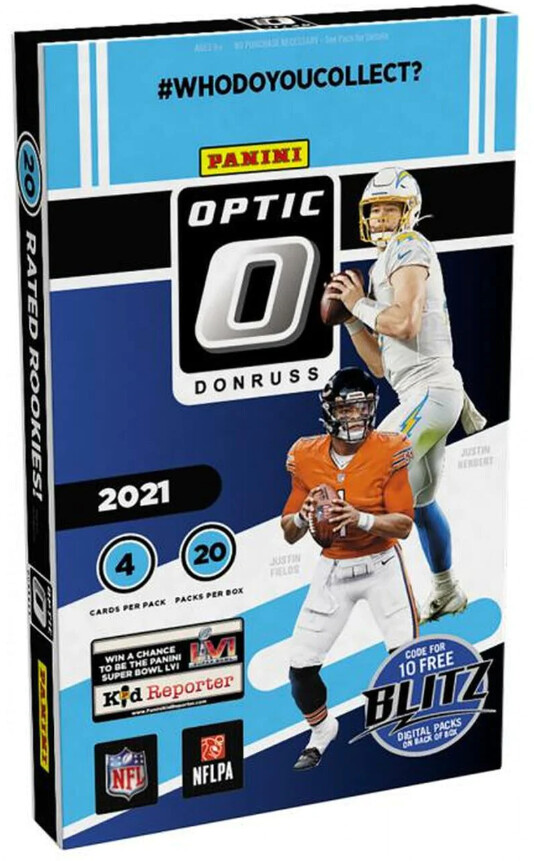 2021 Panini Donruss Optic Football Hobby Box