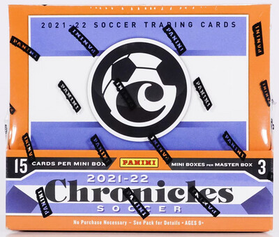 2021-22 Panini Chronicles Soccer Hobby Box