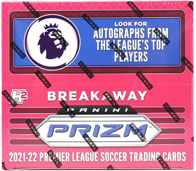 2021-22 Panini Prizm Breakaway Premier League Soccer H2 Box