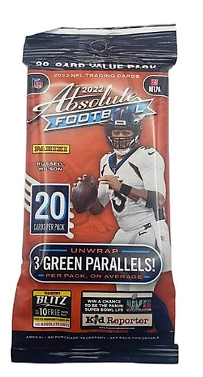 2022 Panini Absolute Football Fat Pack