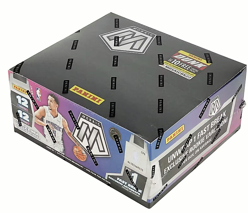2021-22 Panini Mosaic Basketball Fast Break Box