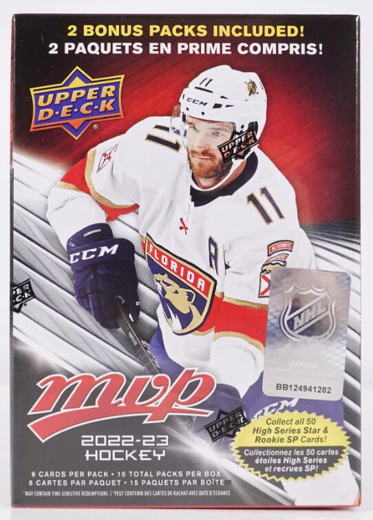2022-23 Upper Deck MVP Blaster Box