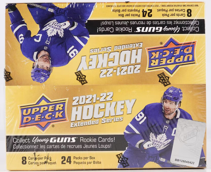 2021-22 Upper Deck Extended Series Retail Box