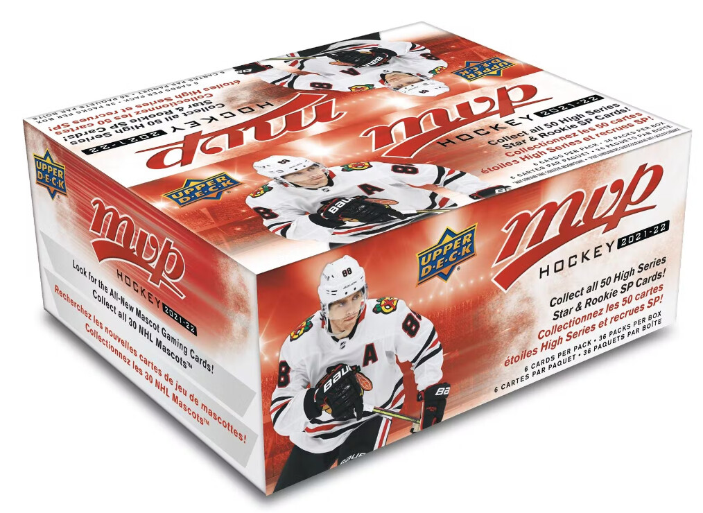 2021-22 Upper Deck MVP Retail Box