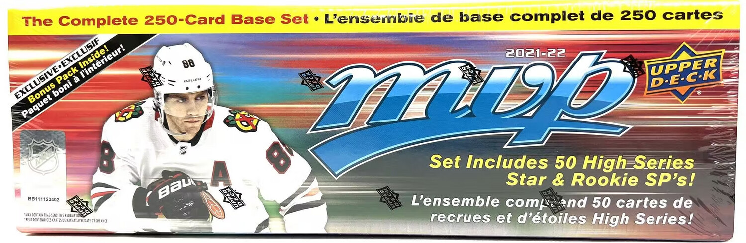2021-22 Upper Deck MVP Box Set