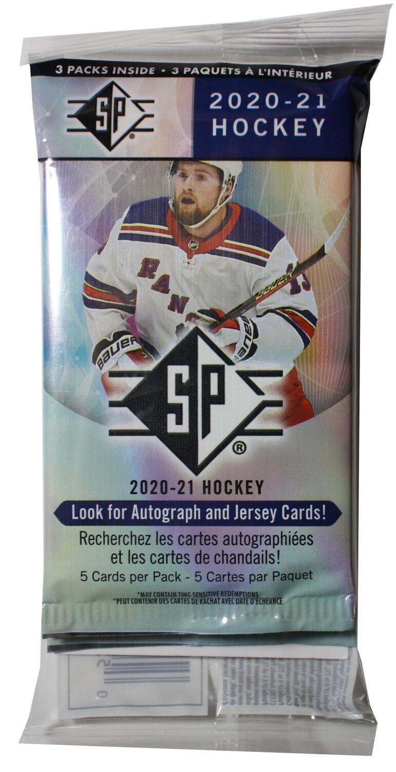 2020-21 Upper Deck SP Hockey Fat Pack