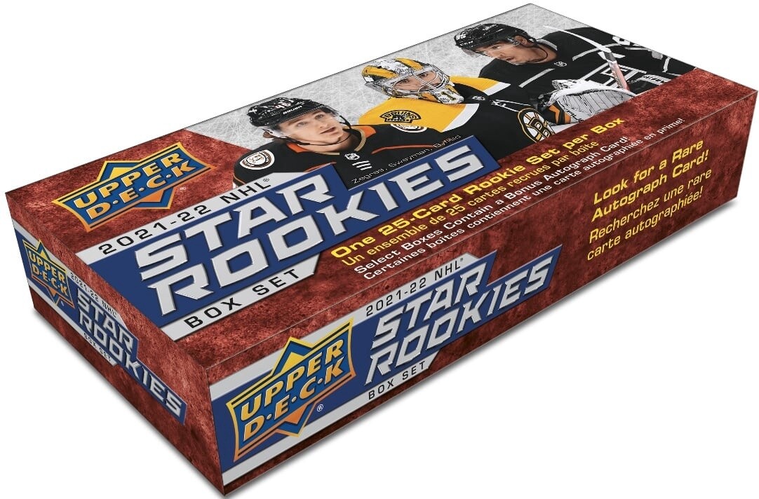 2021-22 Upper Deck NHL Star Rookies Box Set