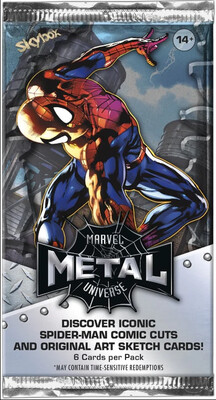 2022 Upper Deck Marvel Metal Universe Spider-man Hobby