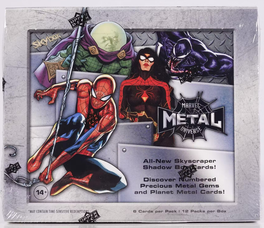 2022 Upper Deck Marvel Metal Universe Spider-man Hobby, Format: Box
