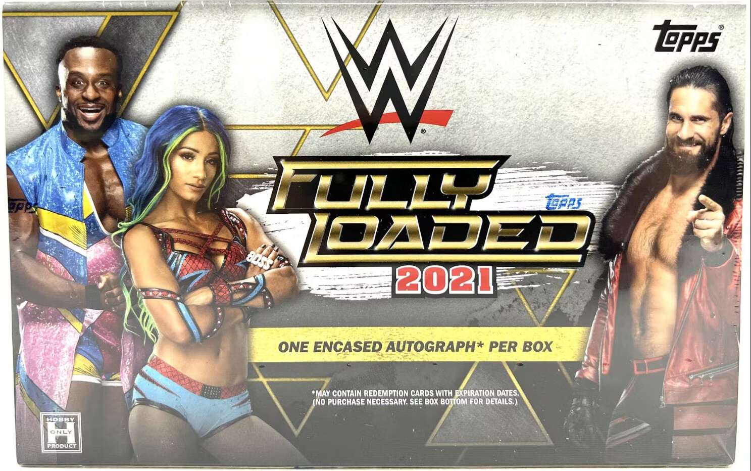 2021 Topps WWE Fully Loaded Box