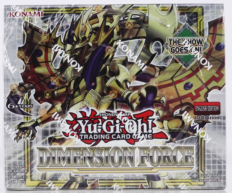 Yu-Gi-Oh Dimension Force, Format: Box