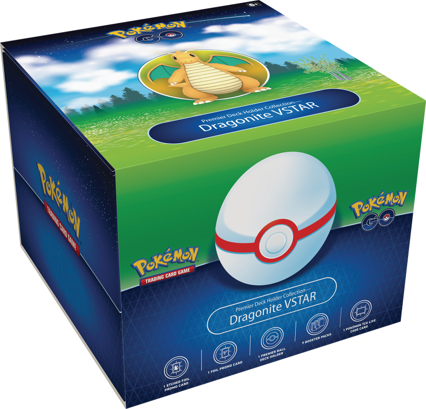 Pokemon Go Premier Deck Holder Dragonite Vstar