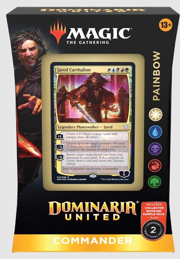 Magic The Gathering - Dominaria United Commander Decks, Model: Painbow