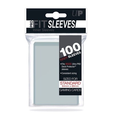 Card Sleeves Pro-Fit &#39;&#39;inner sleeves&#39;&#39; 100ct