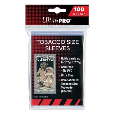 Card Sleeves Tobacco Size 100ct