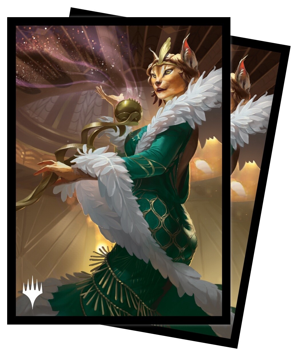Streets of New Capenna 100ct Sleeves D featruing Kitt Kanto, Mayhem Diva for Magic: The Gathering