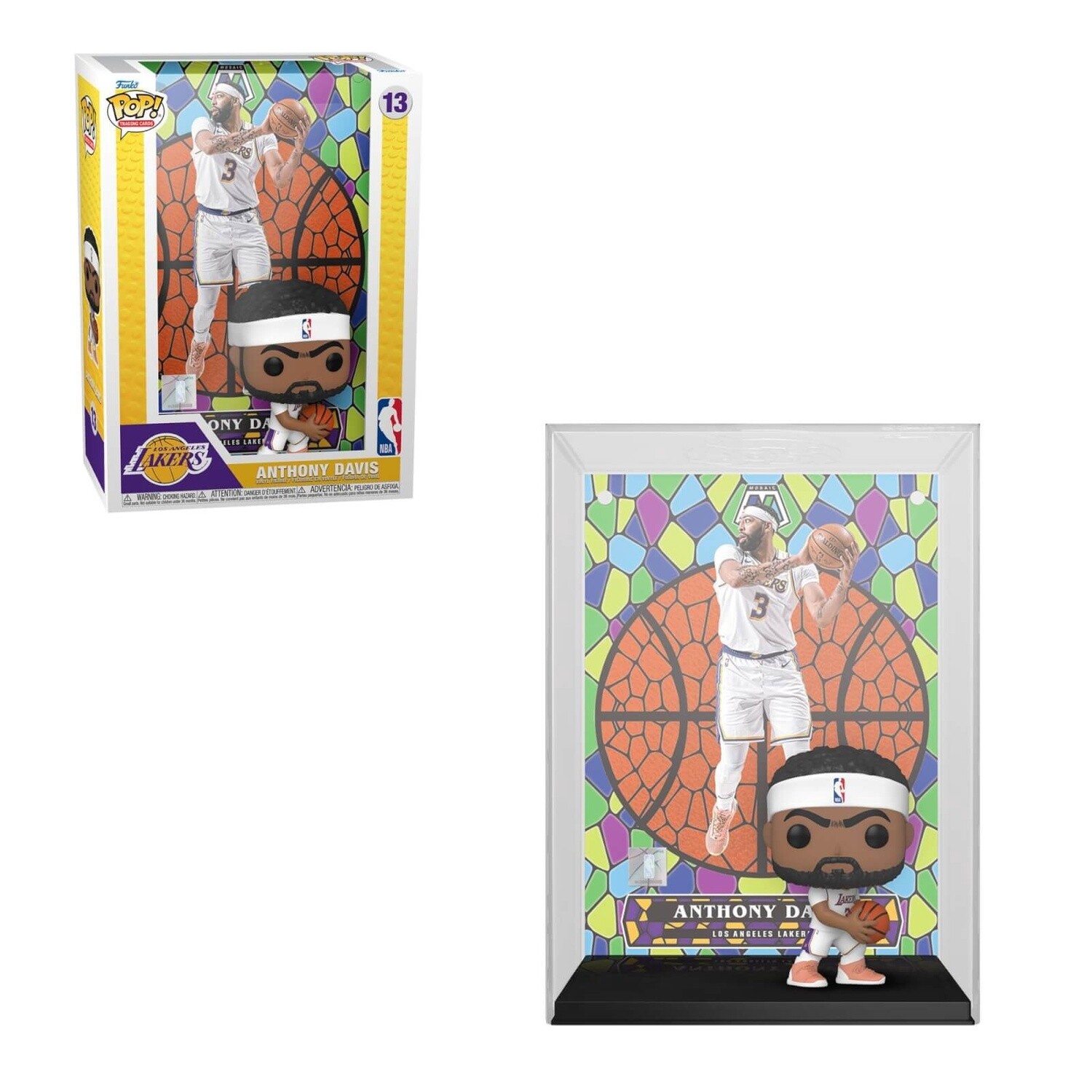 Funko Pop! Trading Cards: Anthony Davis (Mosaic) Vinyl Figure #13
