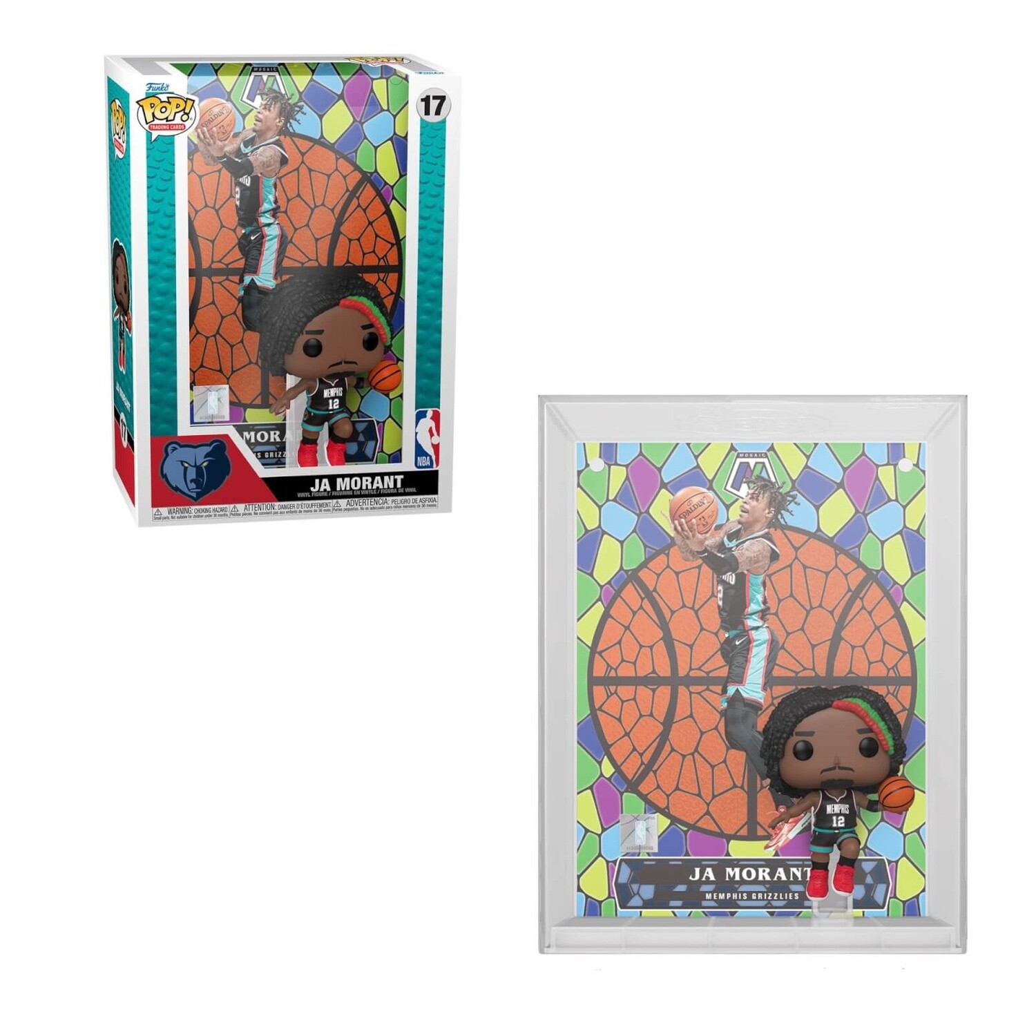 Funko Pop! Trading Cards: Ja Morant (Mosaic) Vinyl Figure #17
