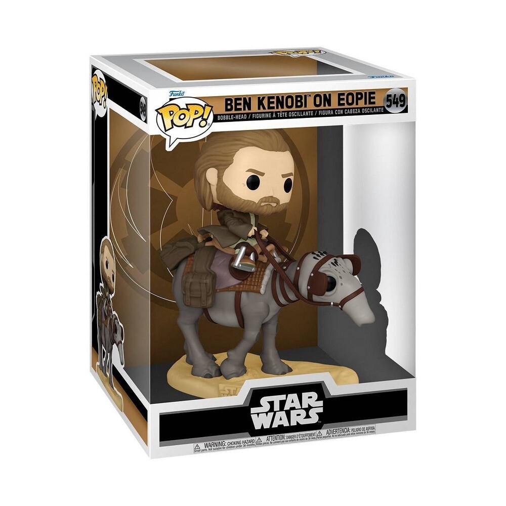 Funko Pop! Ride Deluxe: STAR WAR  Obi-Wan Kenobi - Ben Kenobi on Eopie Vinyl Bobblehead #549