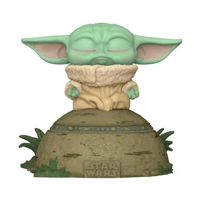 Funko Pop! Deluxe: Mandalorian - the Child Using the Force Vinyl Bobblehead #485