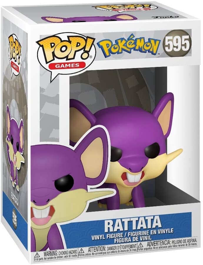 Funko Pop! Games: Pokemon - Rattata #595