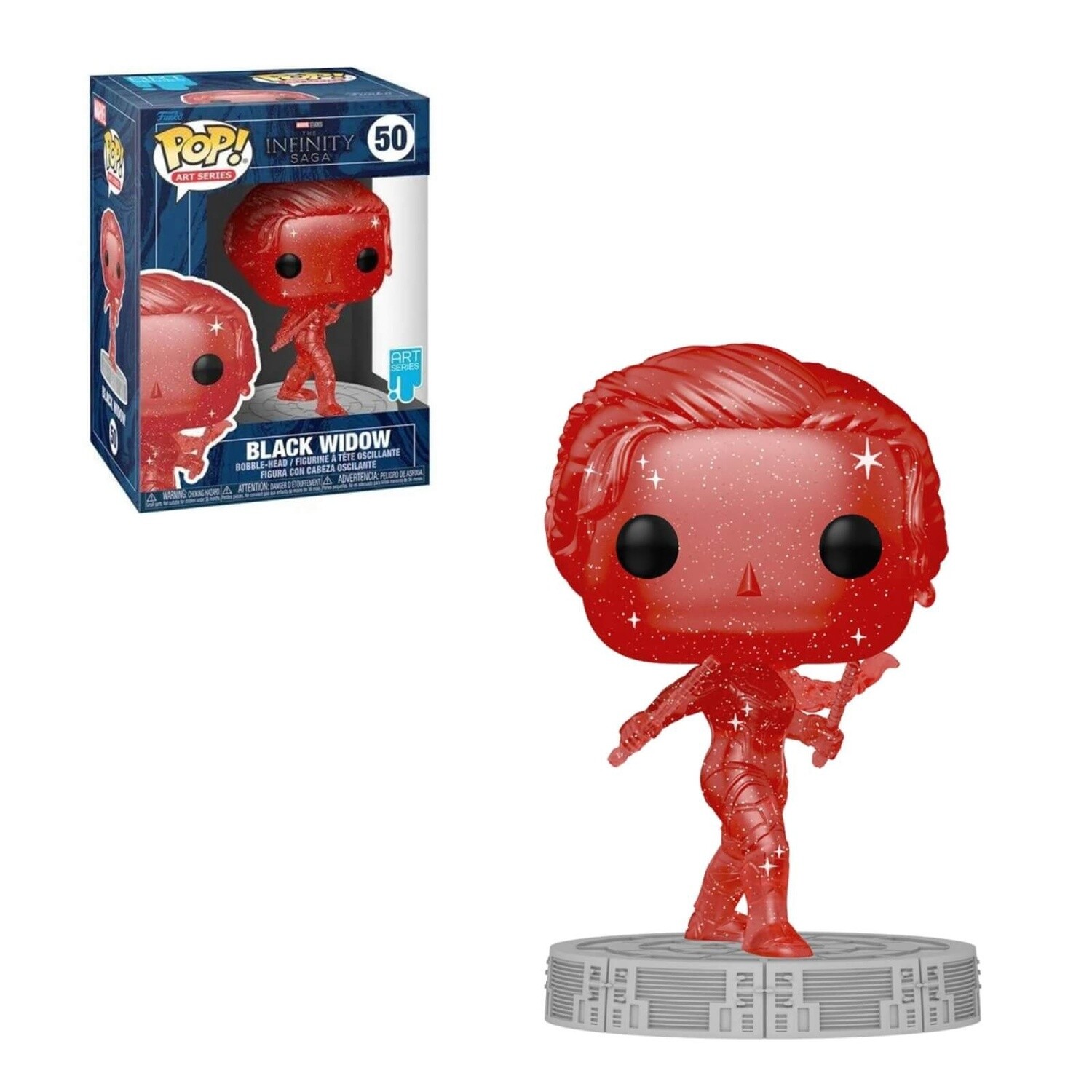 Funko Pop! Artist Series: Infinity Saga - Black Widow #50