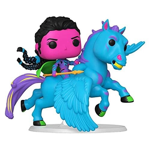 Funko Pop! Avengers 4: Endgame Valkyrie Black Light Special Edition Ride #86