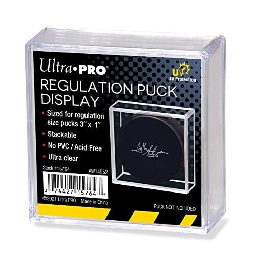 Regulation UV Puck Display Holder Case