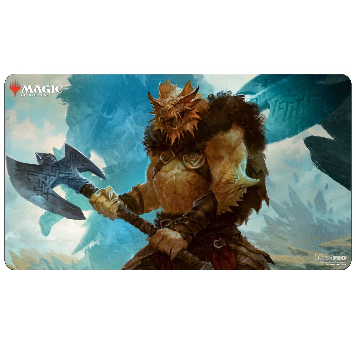 Magic The Gathering - Commander Adventures in the Forgotten Realms featuring Vrondiss, Rage of Ancients Playmat