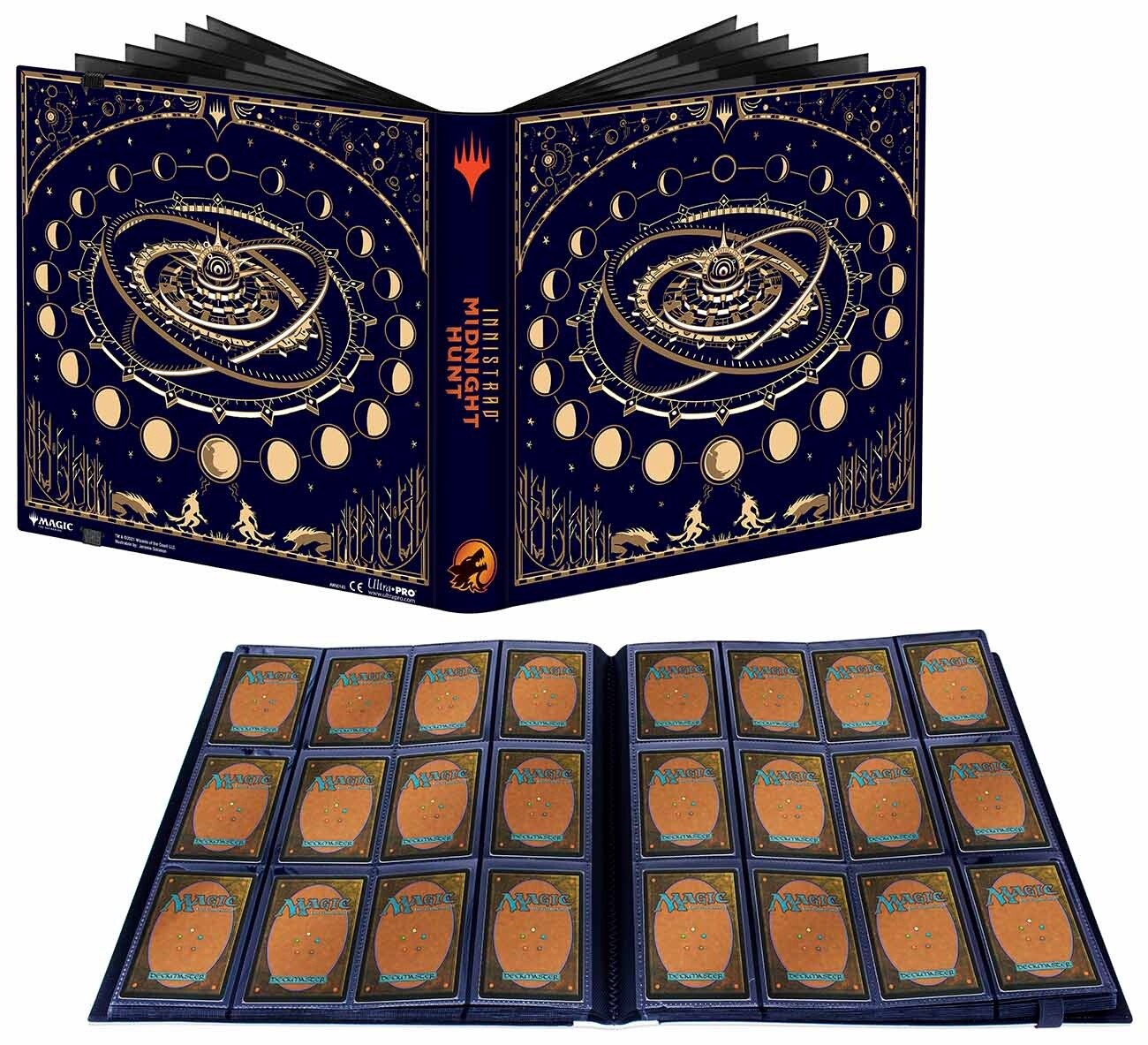 Magic The Gathering -Innistrad Midnight Hunt featuring Bundle Insert Key Art PRO-Binder 12-Pocket