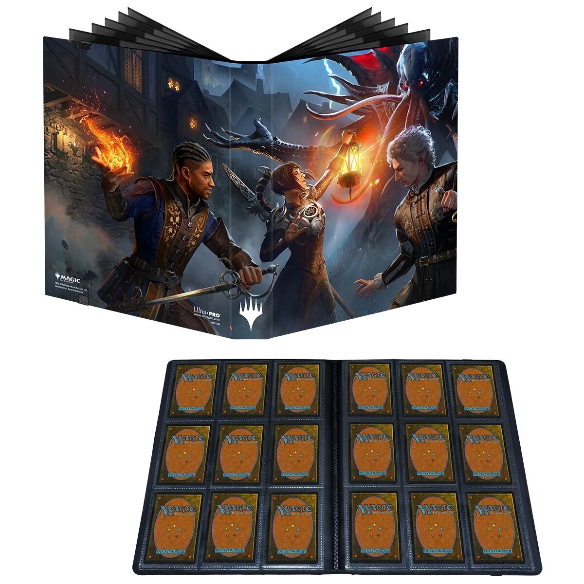 Magic The Gathering - Battle for Baldurs Gate Commander Legends 9-Pocket PRO-Binder