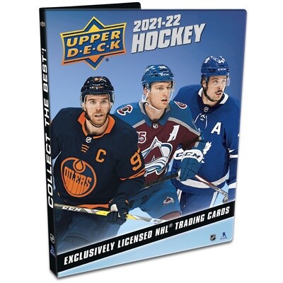 2021-22 NHL Series 1 Starter Kit - binder