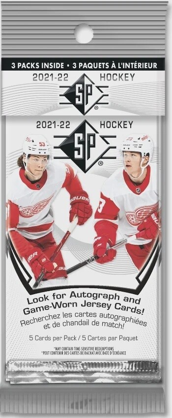 2021-22 Upper Deck SP Hanger Pack