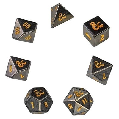 Dungeons &amp; Dragons: Heavy Metal Dice: 7 Die Set Spelljammer
