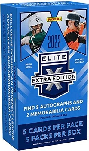 2022 Panini Elite Extra Edition Baseball Hobby Box