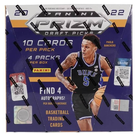 2022 Panini Prizm Draft Picks Collegiate Basketball Hobby Box