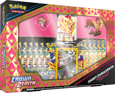Pokemon - Crown Zenith Premium Figure Collection—Shiny Zacian/Zamazenta
