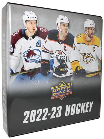 2022-23 Upper Deck Hockey 3&#39;&#39; Binder