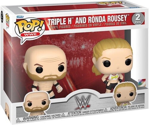FunkoPop! WWE Triple H &amp; Ronda Rousey