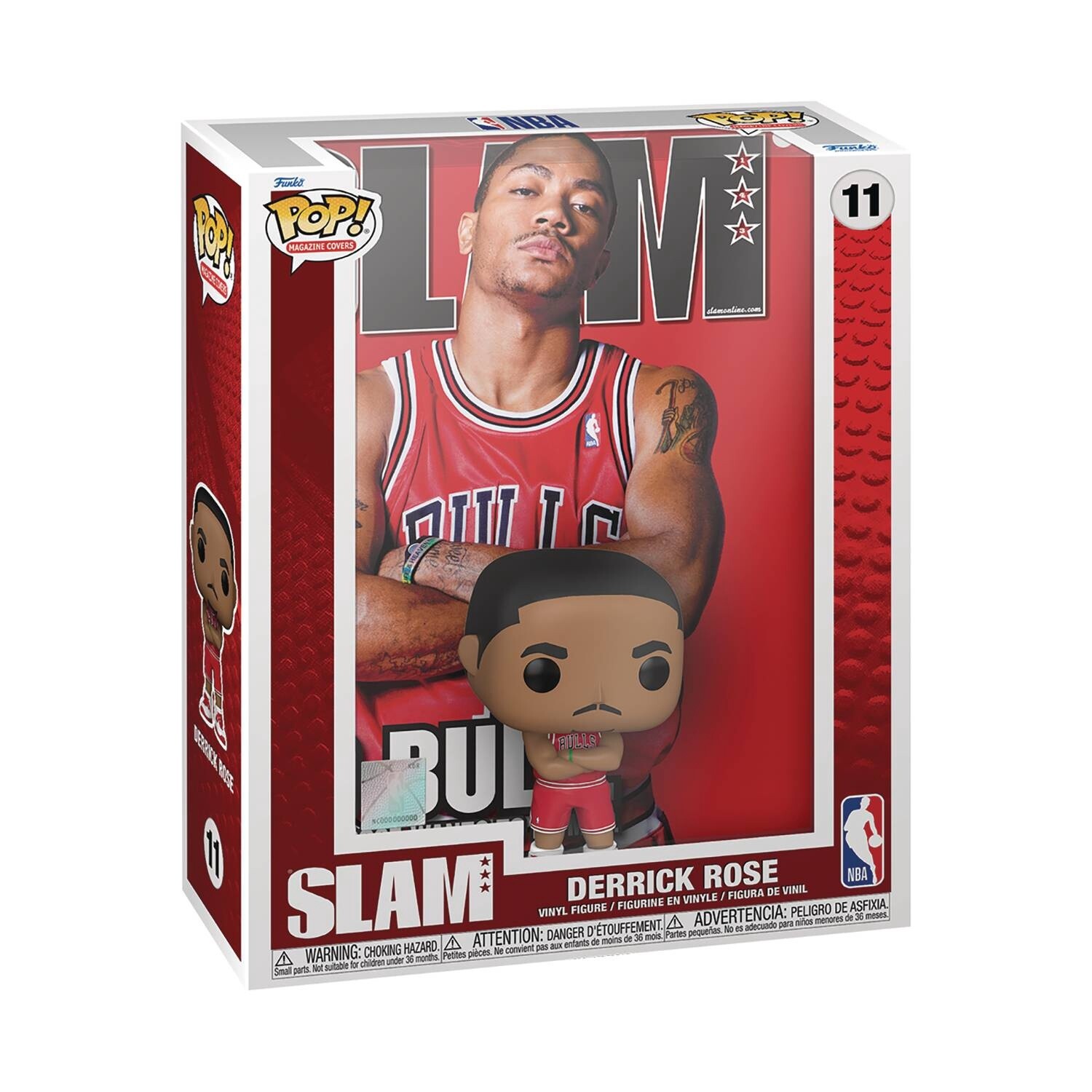FunkoPop! NBA Slam Cover Derrick Rose #11