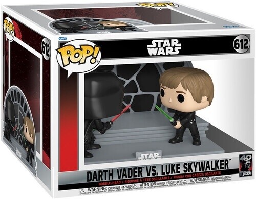 FunkoPop! Star Wars Darth Vader VS Luke Skywalker 40th Anniversary #612