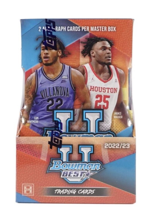 2022-23 Bowman&#39; s Best University basketball, Format: Box