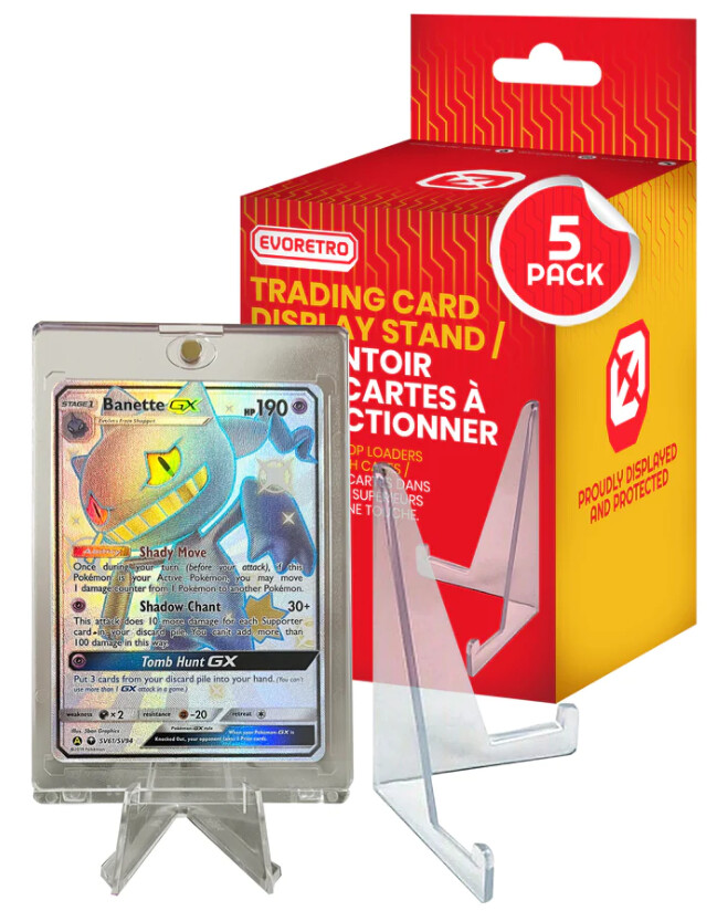 Cards Display Stand Clear (5ct)