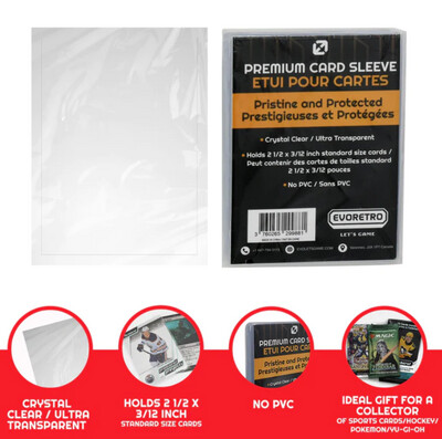 Soft Sleeves Card Protector (100ct)
