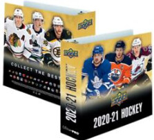 2020-21 Upper Deck Hockey  3&#39;&#39; Binder