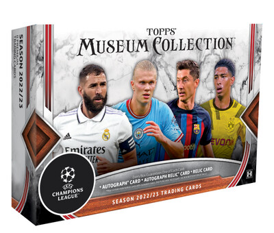 2022-23 Topps Museum Collection UEFA Champions League Hobby Box