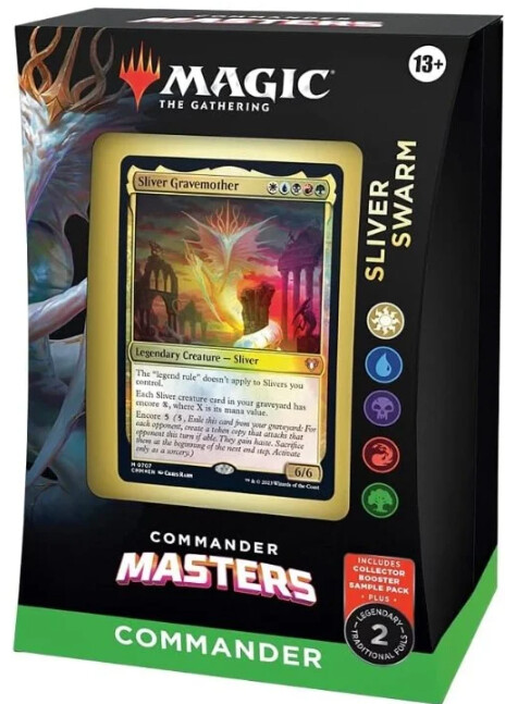 Magic The Gathering - Commander Masters Decks, Model: Sliver Swarm