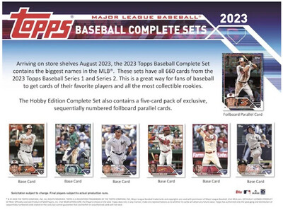2023 Topps Baseball Complete Set