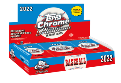 2022 Topps Chrome Platinum Anniversary Baseball Hobby