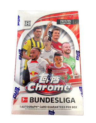 2022-23 Topps Chrome Bundesliga Soccer Hobby